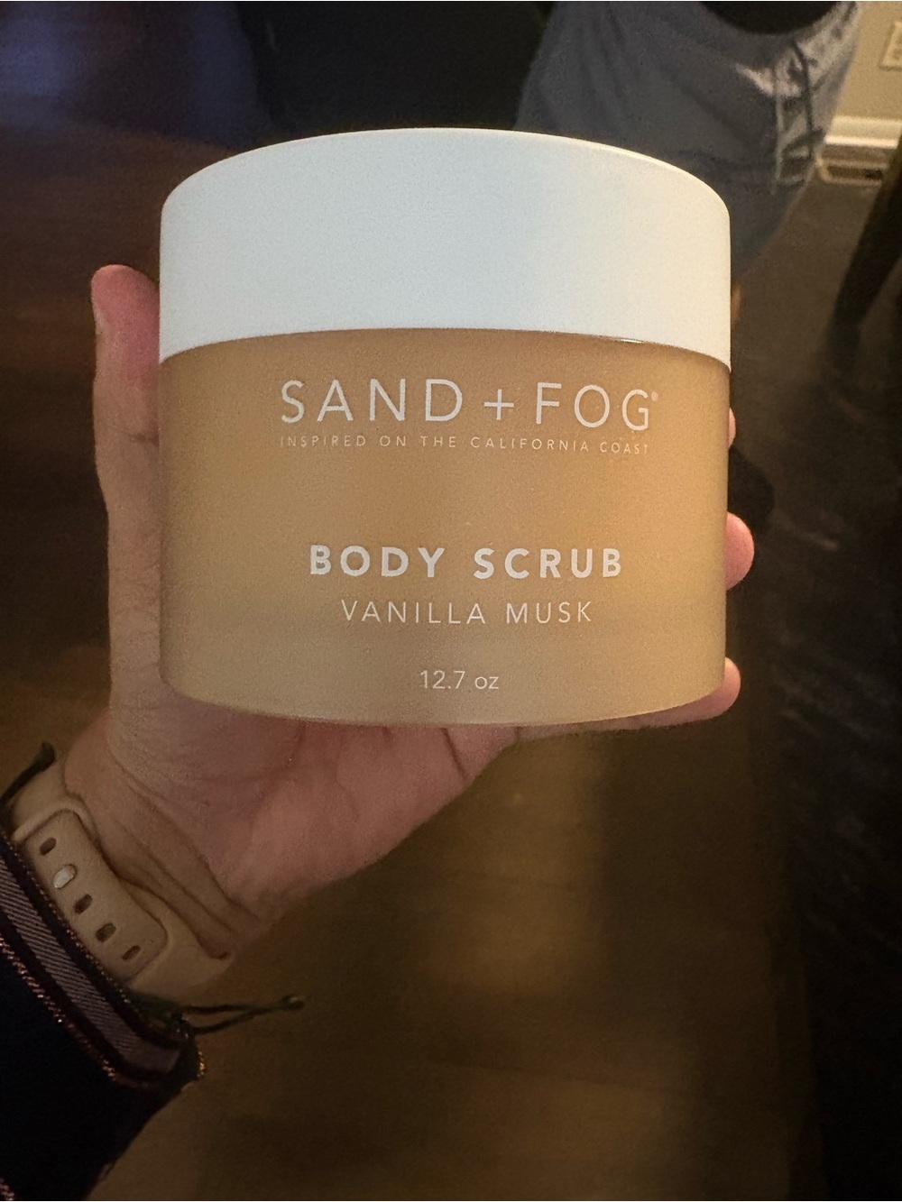Sand and fog Vanilla Musk Body Scrub